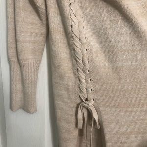 Lysse Side Lace-Up Cardigan
